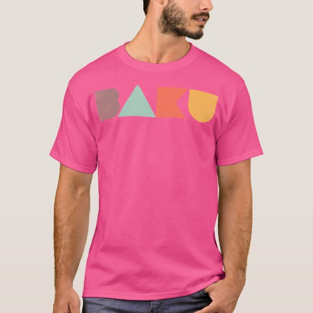 Baku Vintage T Shirt (Framsida)