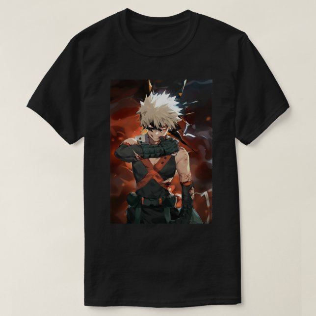 Bakugo Classic T Shirt (Design framsida)