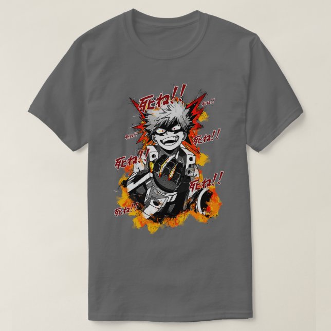 Bakugo T Shirt (Design framsida)