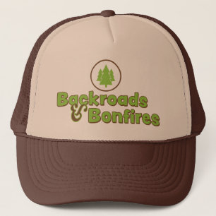 Bakvägar och Bonfire-Truckerkepsen Truckerkeps