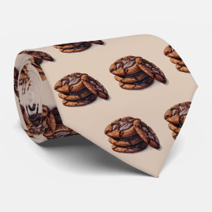 bakverk av chokladkakor i coola slips