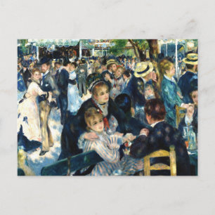 Bal Du Moulin De La Galette Pierre Auguste Renoir Vykort