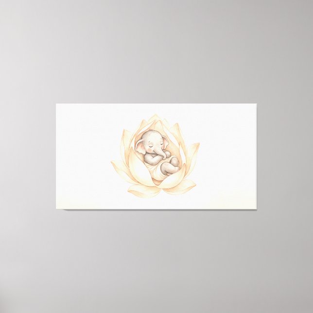Bal Ganesha Canvastryck (Framsida)