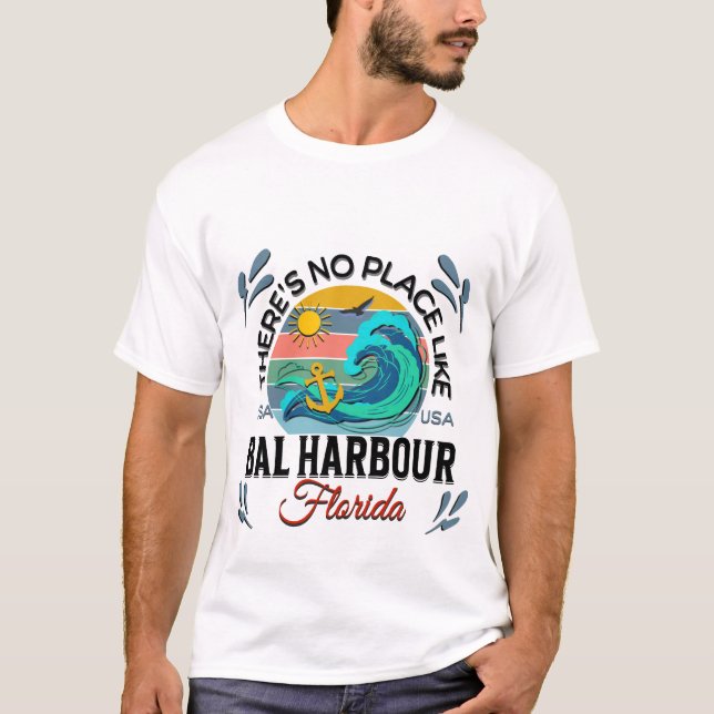 Bal Harbor, Florida T Shirt (Framsida)