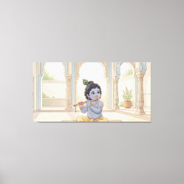 Bal Krishna Canvastryck (Framsida)
