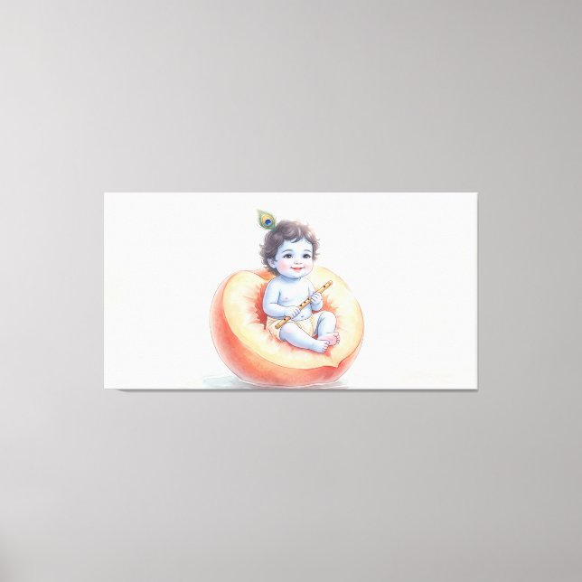 Bal Krishna Canvastryck (Framsida)