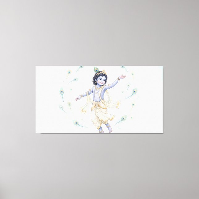 Bal Krishna Canvastryck (Framsida)