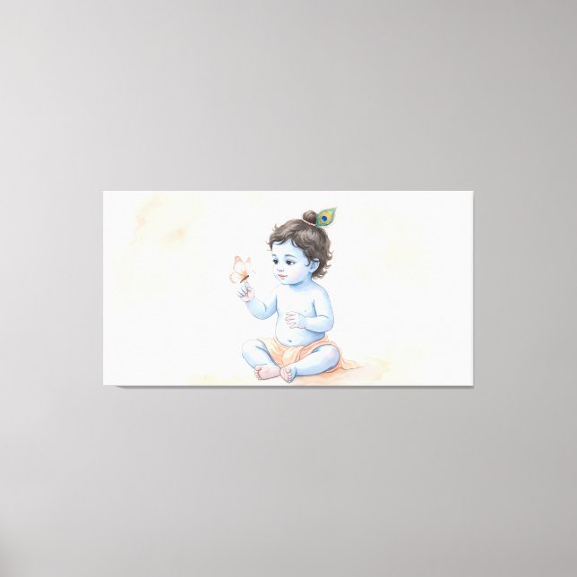 Bal Krishna Canvastryck (Framsida)
