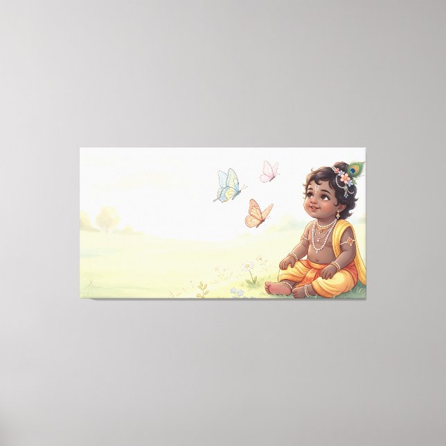Bal Krishna Canvastryck (Framsida)