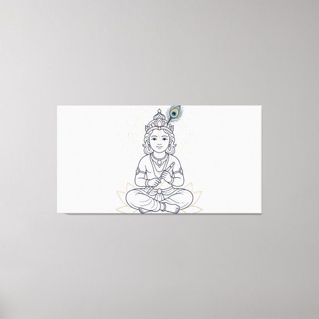 Bal Krishna Canvastryck (Framsida)