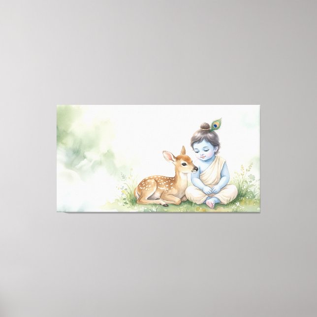 Bal Krishna Canvastryck (Framsida)