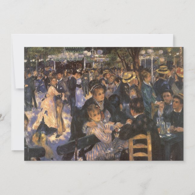 Bal på Le Moulin de la Galette av Pierre Renoir (Framsida)