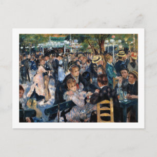 Bal på Moulin de la Galette, Auguste Renoir Vykort