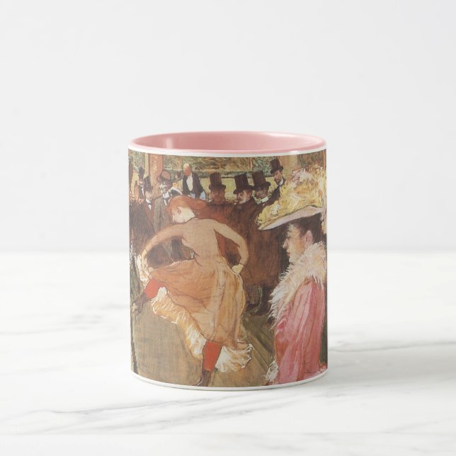 Bal på nattklubb av Toulouse Lautrec Mugg (Center)