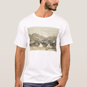 Balaklava som tittar in mot havet, pläterar från t shirt