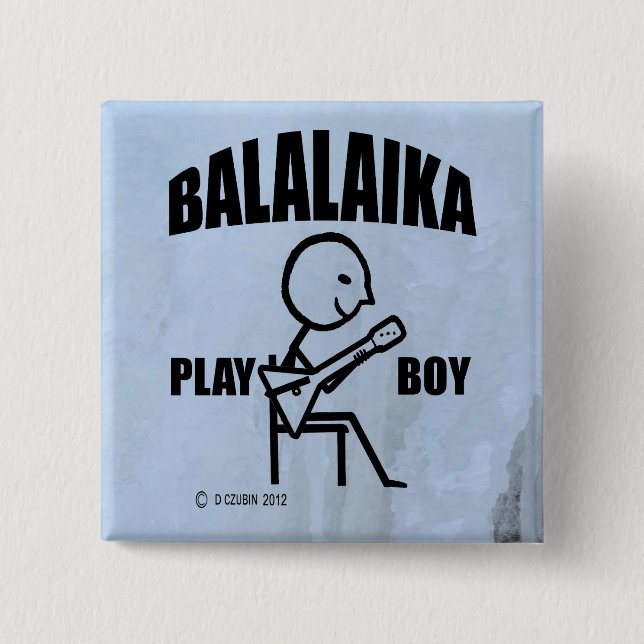 Balalaika Play Boy Knapp (Framsida)