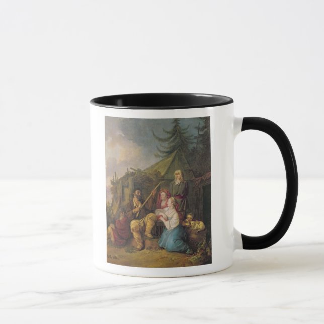 Balalaikaspelare, 1764 mugg (Höger)