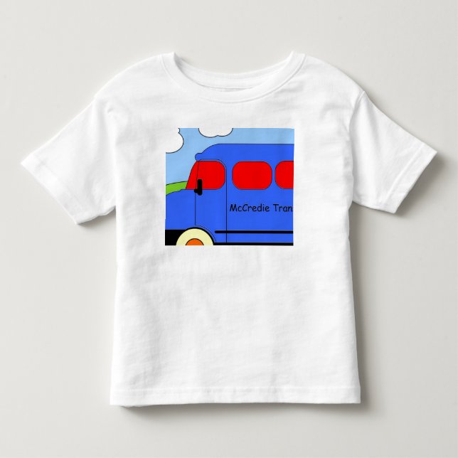 Balamory bussbild tee shirt (Framsida)