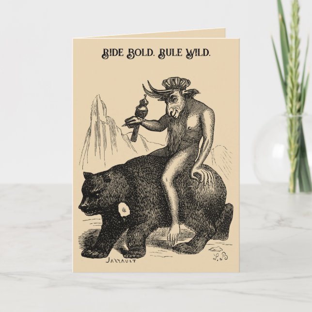 Balan Björnbandad hertig Kort (Framsida)