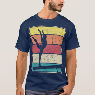 Balance Beam Gymnastics Girl T Shirt
