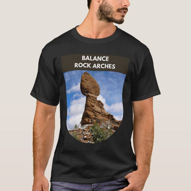 Balance Sten Arches - Utah T Shirt (Framsida)