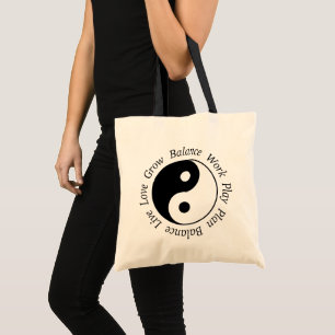 Balance Yin Yang Tote Bag Tygkasse