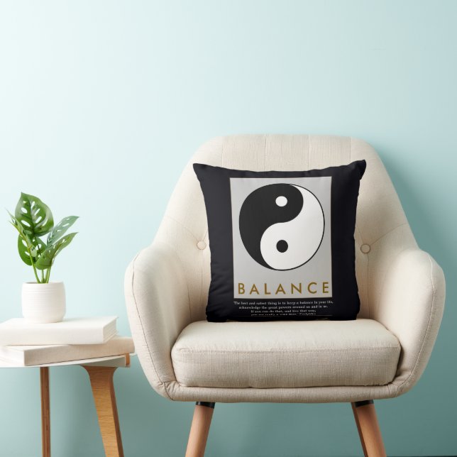 Balance zen yin yang kudde (Stol)
