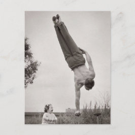 Balanced pappa vykort