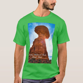 Balanced Rock Arches National Park Moab Utah T Shirt