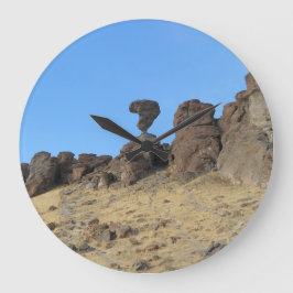 Balanced Rock Idaho Photo Stor Klocka