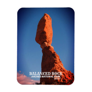 Balanced Sten, Arches National Park, Utah Magnet
