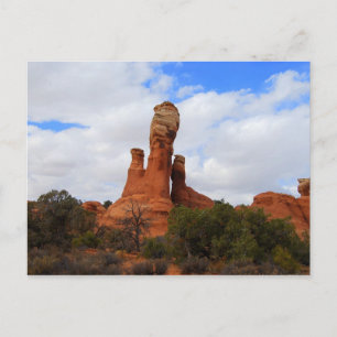 Balanced Sten, Arches National Park, Utah, Postca Vykort