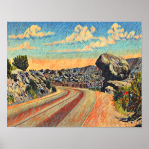 Balanced Sten Tijeras Canyon Poster