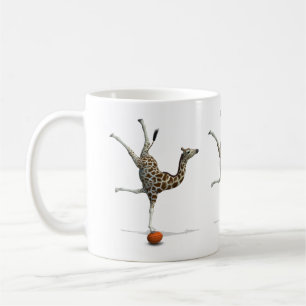 Balancing Giraffe Kaffemugg