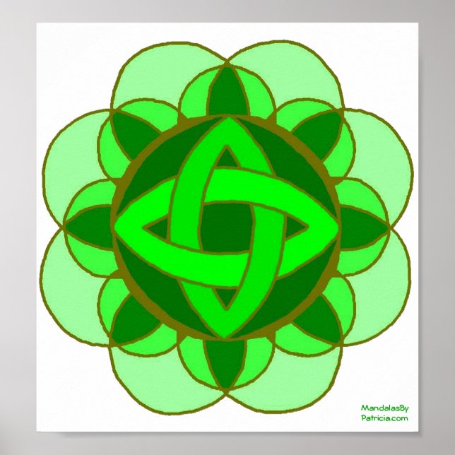 "Balancing the Heart Chakra" Poster (Framsidan)