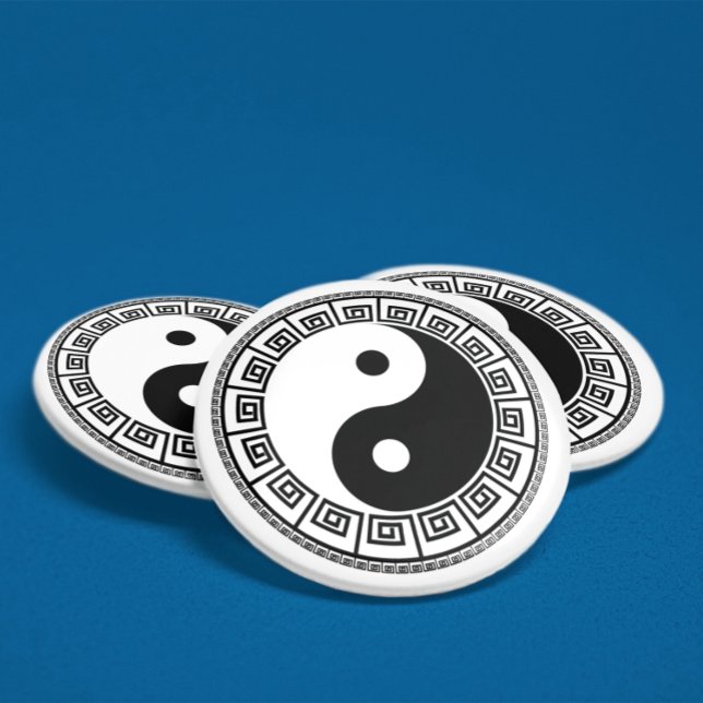 Balans: Ba Gua, åtta trigram yin yang TCM Magnet (Skapare uppladdad)