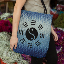 Balans: Ba Gua, åtta trigram yin yang TCM Tygkasse