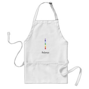 Balans - Chakras Line-grafisk Apron Förkläde