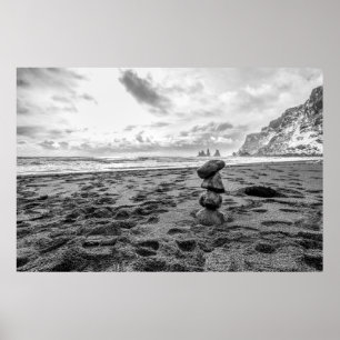 Balans för Beach Kairn Poster