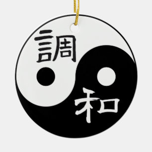 Balans & harmony Yin & Yang ornament