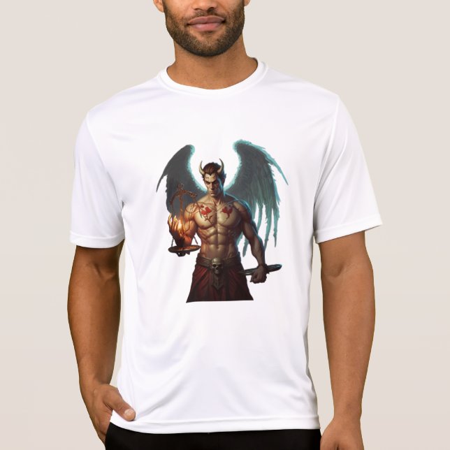 Balans mellan djävulen Angel T Shirt (Framsida)