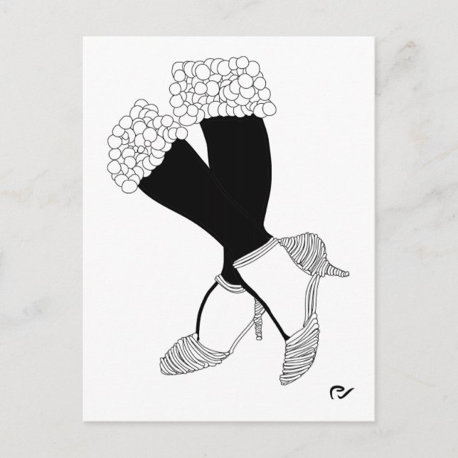 Balans mellan höger vykort (Framsida)