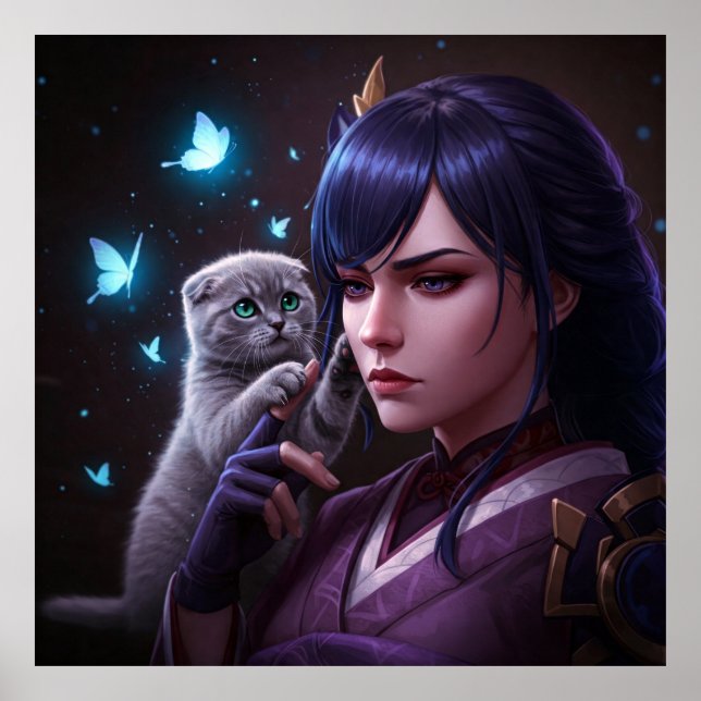 Balans mellan kraft och hjärta poster (Framsidan)