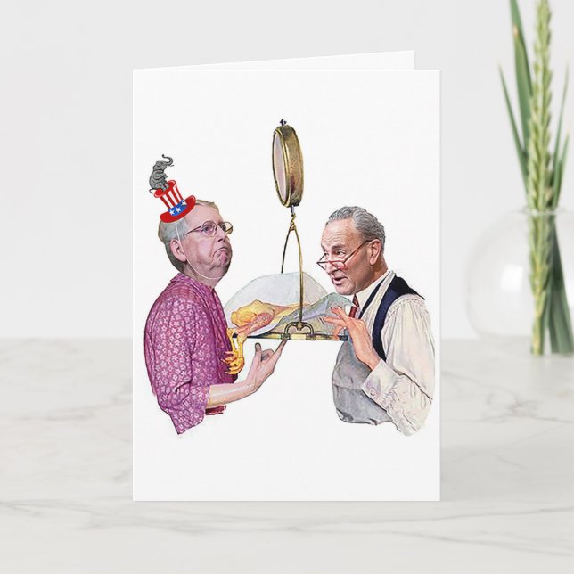 Balans mellan Power Birthday Card Kort (Framsida)