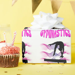 Balans mellan Rosa och Lila av gymnastika Presentpapper
