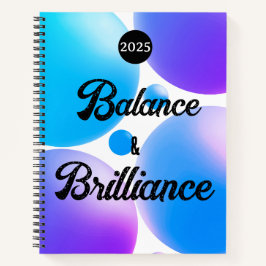 BALANS- OCH BRILLIANCE Spiral-notebook