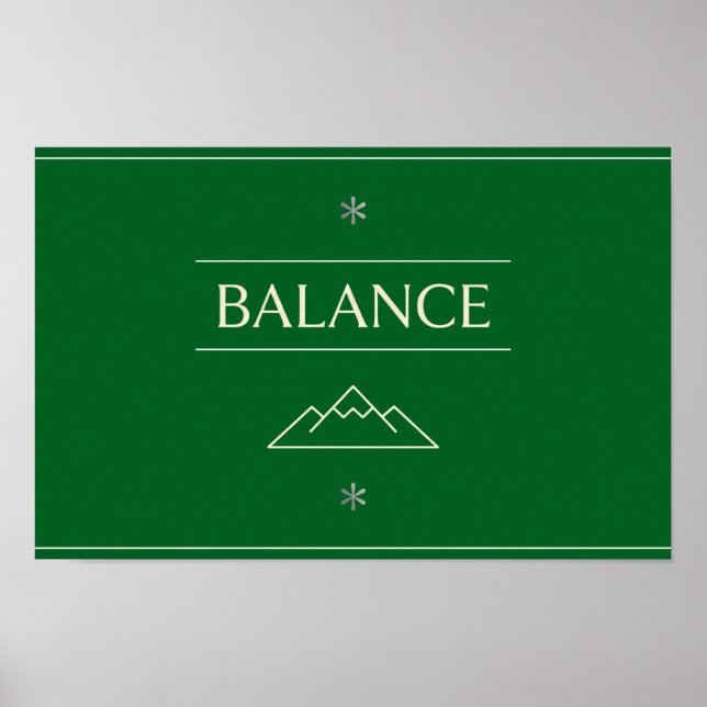 Balans Poster (Framsidan)