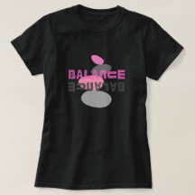 Balans, rosa och grått