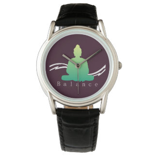 "Balans" vacker Buddha. Armbandsur