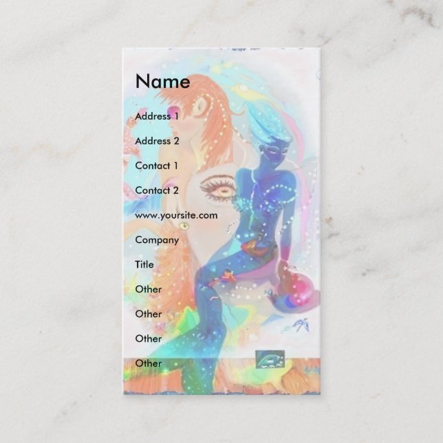 Balans! Visitkort (Framsida)